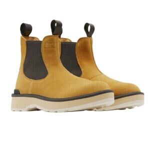 Sorel Hi-Line Chelsea Boot Geo Yellow Jet Size 8 NWT $175 MSRP